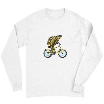 Discover Turtle Pet Eastern Box Turtle On Bike Cycling Long Sleeves