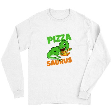 Discover Dinosaur Pet Kids Pizzasaurus Toddler Pizza Dino Dinosaur TRex Pizza For Boy Long Sleeves