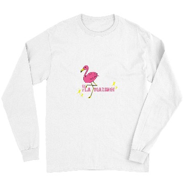 Discover Flamingo Pet Be Flamazing Pink Flamingo for Long Sleeves