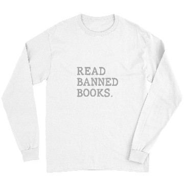 Discover Book Fun Read Banned Books Week Librarian Reader Nerd Ban Long Sleeves