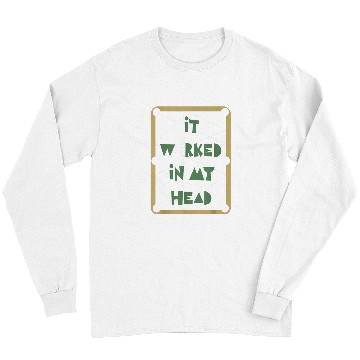 Discover Sport Billiard It Worked In My Head Pool Billiard Team Long Sleeves
