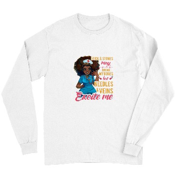Discover nurses Job Black Strong nurses African American Pride Educated RN LPN 1 Long Sleeves