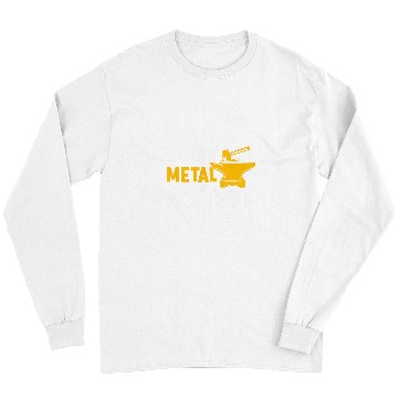 Discover Heavy Metal Artist For A Blacksmith Long Sleeves
