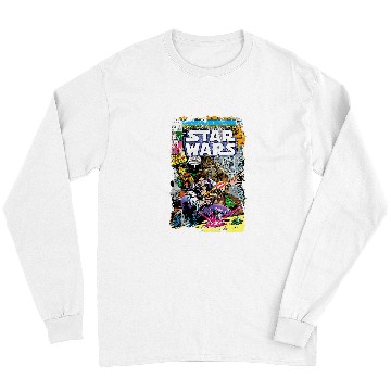 Discover Book Fun Star Wars Classic Han Solo Chewbacca vintages Comic Long Sleeves