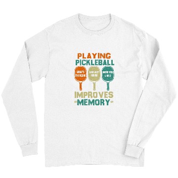 Discover Sport Pickleball Playing Pickleball Improves Memory Paddleball Retirement Long Sleeves