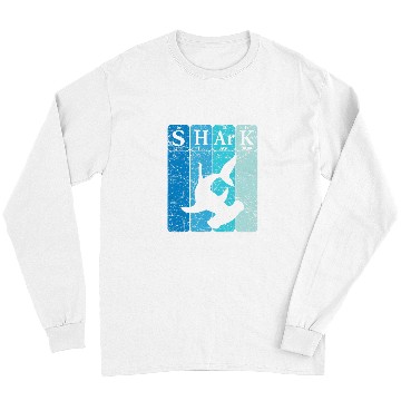 Discover Shark Pet Hammerhead Shark Periodic Table Elements Retro 5 Long Sleeves