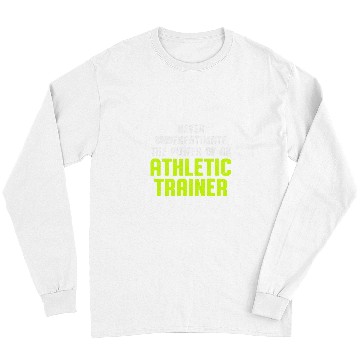 Discover Athletic Trainer Gym Coachs Never Wellness Coaching Long Sleeves
