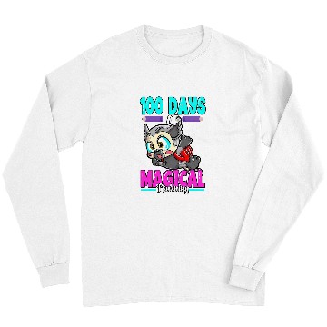 Discover Lemur Pet Katta Lemur 100 Days Of School 100 Days of Magical Learning Long Sleeves
