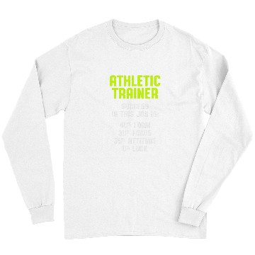 Discover Athletic Trainer Gym Coachs Success Wellness Coaching Long Sleeves