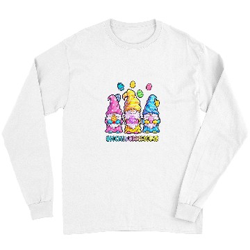 Discover nurses Job Social Worker Easter nurses Squad Gnomes Long Sleeves