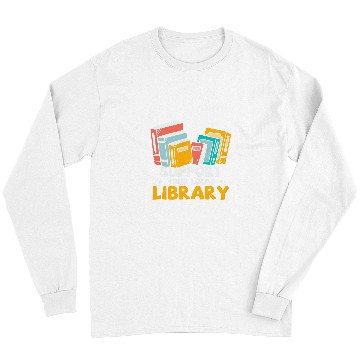 Discover Book Fun Support Your Local Library Book Nerd Addict Long Sleeves