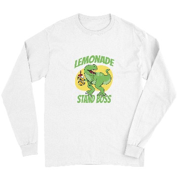 Discover Dinosaur Pet Lemonade Stand Boss Lemon Juice T Rex Long Sleeves