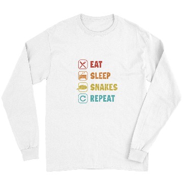 Discover Python Pet Eat Sleep Snakes Repeat Pythonidae Banana Ball Python Long Sleeves