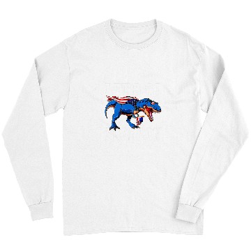 Discover Dinosaur Pet Lets Go Brandon Joe Biden Chant Impeach Biden Brandon TRex Long Sleeves