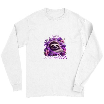 Discover Sloth Pet Funny lupus sloth mostly running on empty Design Long Sleeves