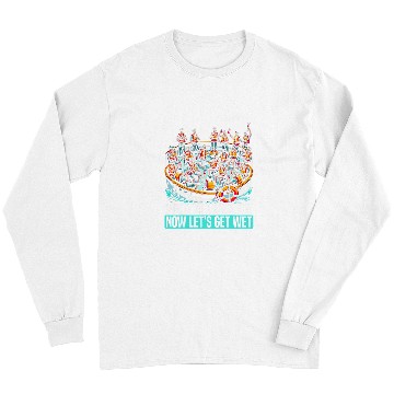 Discover Beer Fun Muster Drill Alcohol Drinker Drinking Beer Cruise Ship 2 Long Sleeves
