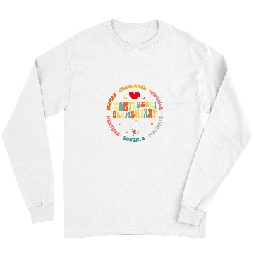 Discover Groovy Montessori Elementary Teacher Education School Long Sleeves