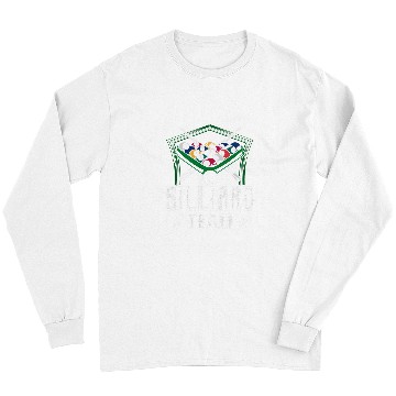 Discover Sport Billiard Team Lover Player Pool Billard Long Sleeves
