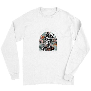 Discover Coffee Fun Expensive Difficult And Talks Back Floral Skeletons Coffee Long Sleeves