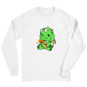 Discover Dragon Pet marshmallow children cute Long Sleeves