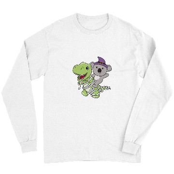 Discover Koala Pet Happy Halloween Mummy Trex Koalas Halloween 3 Long Sleeves