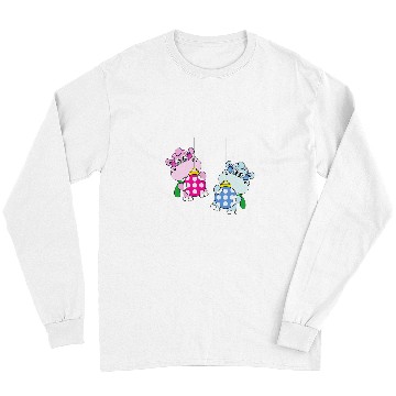 Discover Hippo Pet Christmas Balls Winter Snow Long Sleeves