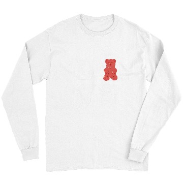 Discover Bear Pet Love Gummy Bear Juicy Fruity Candy Lovers Adult And Youth Long Sleeves