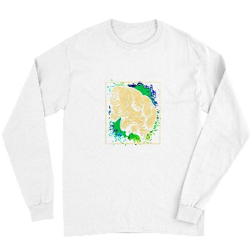 Discover Bear Pet Tardigrade Water Bear Moss Piglets Micro Animal Colorful Long Sleeves