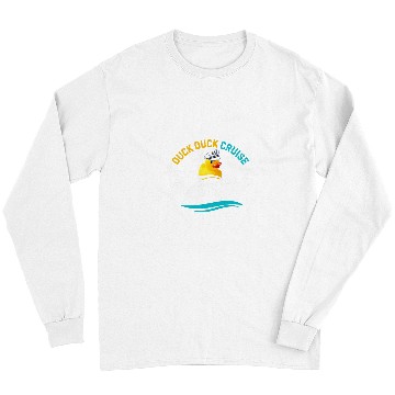 Discover Duck Pet Cruise Duck Squad Vaction Cruise Ship Long Sleeves