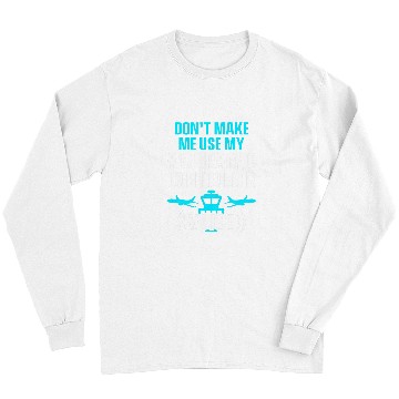 Discover Air Traffic Controller Voice ATC Flight Control Long Sleeves