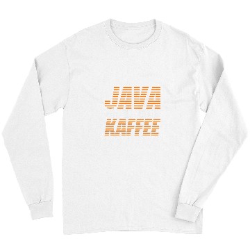 Discover Coffee Fun CF Coffee Software Nerd Java Is Not Coffee Programmer Long Sleeves