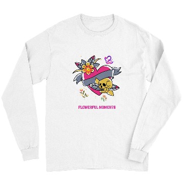 Discover Flowerful Moments Cool Retro Flower Tattoo Designs Present Long Sleeves