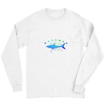 Discover BAHAMAS Beach Vacation Spring Break Family Rip Shark Diving Long Sleeves