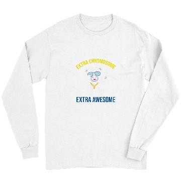 Discover Bear Pet Extra Chromosome Extra Awesome Bear Down Syndromes Awareness Long Sleeves