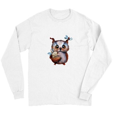Discover Owl Pet Night Bird Eagle Owl Barn Owl Wisdom Mouse 8 Long Sleeves