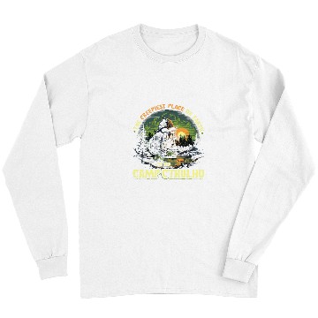 Discover Camp Cthulhu Cosmic Horror Camping Cthulhu Long Sleeves