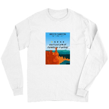 Discover Bryce Canyon National park souvenir Long Sleeves