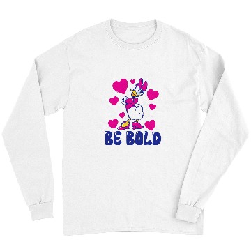 Discover Duck Pet Daisy Duck Be Bold Hearts And Polka Dots Long Sleeves
