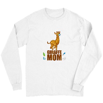 Discover Giraffe Pet moms graphic plus size mors day Long Sleeves