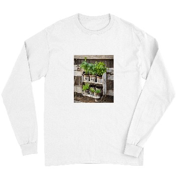 Discover Herb Garden Rustic Markers Long Sleeves