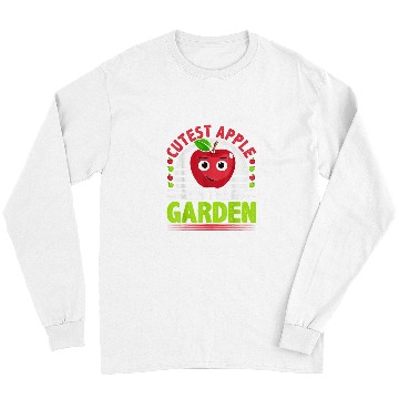 Discover Cutest Apple In The Garden Funny Apple Picking Long Sleeves