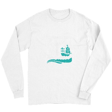 Discover Columbus Day Navigator Ship Christopher Columbus Long Sleeves