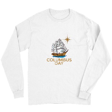 Discover Columbus Day Cristofo Colombo Long Sleeves