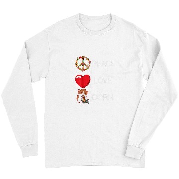 Discover Hamster Pet Corn Hamster Guinea Pig Maize Crop Corn Lover Love Peace Long Sleeves