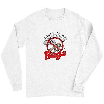 Discover Byebye bugs Insect Terminator Pest Warrior Long Sleeves