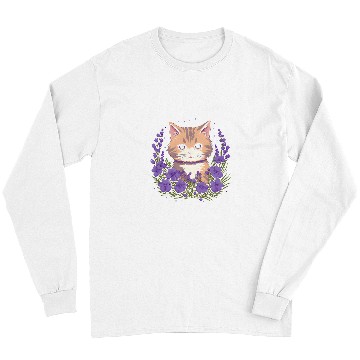 Discover cat lavender flowers photography bushes lavenderfields Long Sleeves