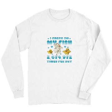 Discover I Check On My Koi Fish Fish Keeper Garden Pond Long Sleeves