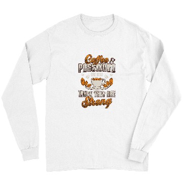 Discover Coffee Fun Passwords Strong Computer Science IT Support 1 Long Sleeves