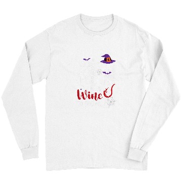 Discover Wines Fun Hocus Pocus I Needed Wines To Focus Funny Wines Halloween 2 Long Sleeves