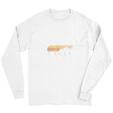 Discover Cycle NC vintages Evergreen Sunset Eighties Retro Long Sleeves